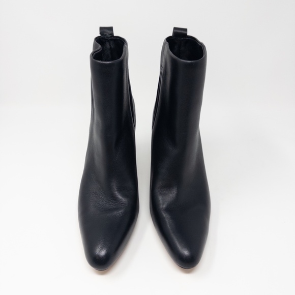 Vince Hillside Black Booties Heels Womens US 6.5 EU 36.5 - Picture 3 of 5